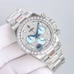 ROLEX Daytona 7750 Movement 904L Steel Transparent Watch